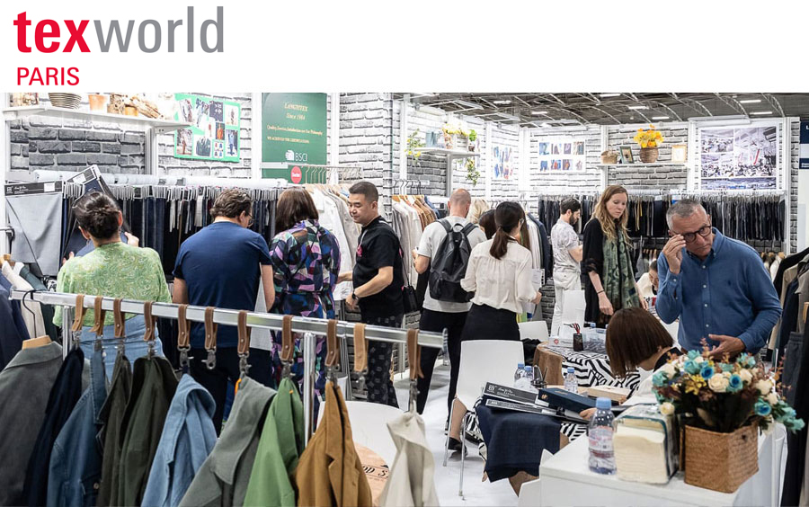 Texworld Evolution Textile and clothing sourcing fair in Paris